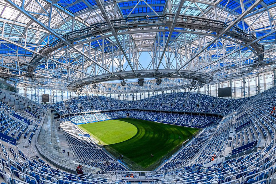 义马篮球场网架案例